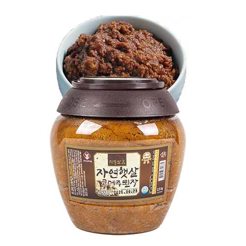 진조미 자연햇살 콩메주된장1kg+1kg 무료배송